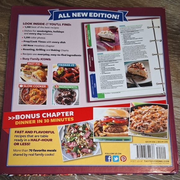 Taste of Home Cookbook - Red Cover - Picture 5 of 9